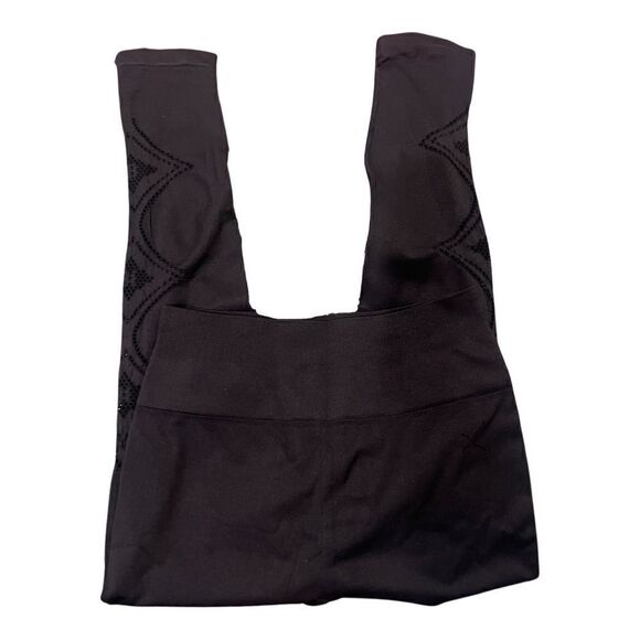 Capezio Deco cropped Black legging Size XS/S NWT - Picture 3 of 10